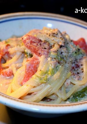★お鍋１つで！白菜とツナの豆乳パスタ★-レシピのメイン写真