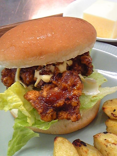 ☆本物??☆チャイニーズチキンバーガー-レシピのメイン写真