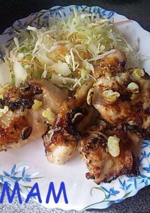 簡単♪ネギ塩グリルチキン♪-レシピのメイン写真