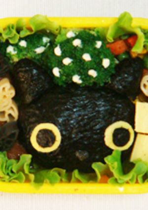 靴下にゃんこのおにぎり✿キャラ弁-レシピのメイン写真