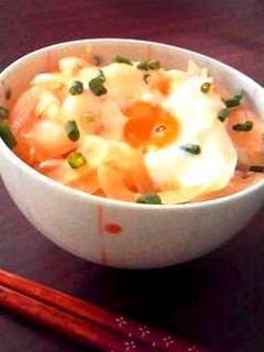 簡単!レンジで玉たま丼-レシピのメイン写真