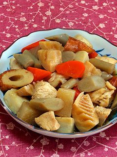鶏と野菜の筑前煮風-レシピのメイン写真