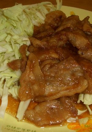 ぶた肉のお酢でサッパリ焼-レシピのメイン写真