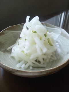 大根の漬け物♪すだち風味~-レシピのメイン写真
