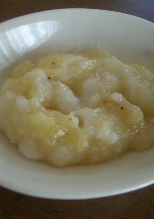 離乳食初期　バナナがゆ-レシピのメイン写真