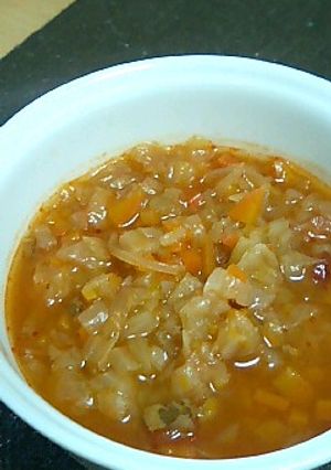ミネストローネ風野菜たっぷりスープ-レシピのメイン写真