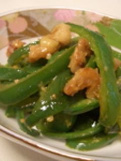 鶏皮&ぴーまんの味噌炒め♪-レシピのメイン写真