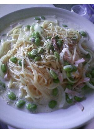 チーズクリームの野菜パスタ-レシピのメイン写真
