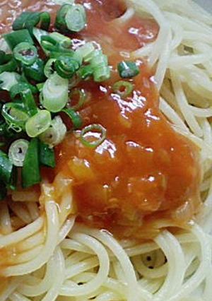 すぱげってぃ　ねぎちりそーす！-レシピのメイン写真