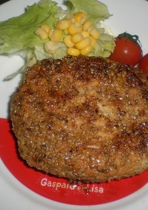 ゴマがこおばしい！　おからバーグ-レシピのメイン写真