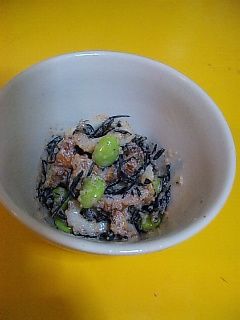 ひじきと枝豆の明太マヨあえ☆-レシピのメイン写真