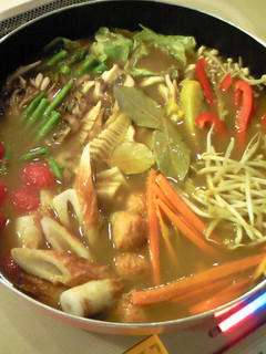 具だくさん♪カレー鍋♫残り野菜で-レシピのメイン写真