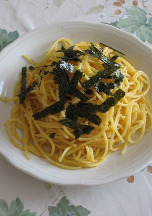たらこスパゲティー-レシピのメイン写真