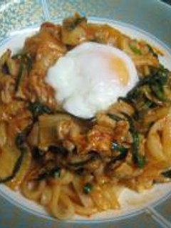 お手軽★豚キムチうどん-レシピのメイン写真