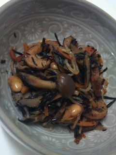 お袋の味~ひじきの煮物-レシピのメイン写真