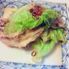 รูปของ 簡単☆彡白菜と豚バラ肉の重ね煮