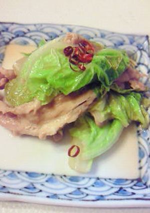 簡単☆彡白菜と豚バラ肉の重ね煮-レシピのメイン写真
