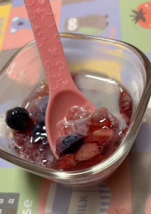 かき氷シロップdeベリーゼリー-レシピのメイン写真