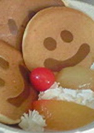 スマイルホットケーキ　＊キャラ＊-レシピのメイン写真