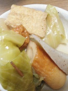 納豆のたれで??おでんしました-レシピのメイン写真