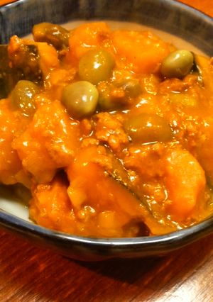 ●優しい洋風●かぼちゃのそぼろ煮-レシピのメイン写真