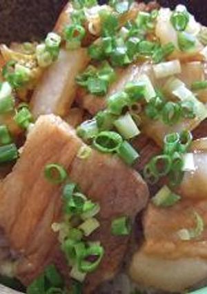 豚と白菜のコッテリ丼-レシピのメイン写真
