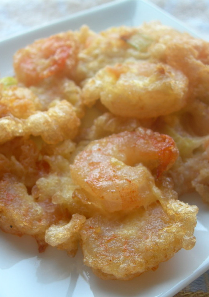 ✾えび玉チーズのかき揚げ✾-レシピのメイン写真