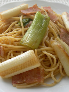✾長ネギとベーコンのバター醤油パスタ✾-レシピのメイン写真