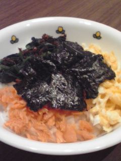 簡単幼児食☆3色丼-レシピのメイン写真