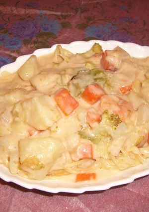 野菜たっぷり濃厚～★エビクリームパスタ-レシピのメイン写真