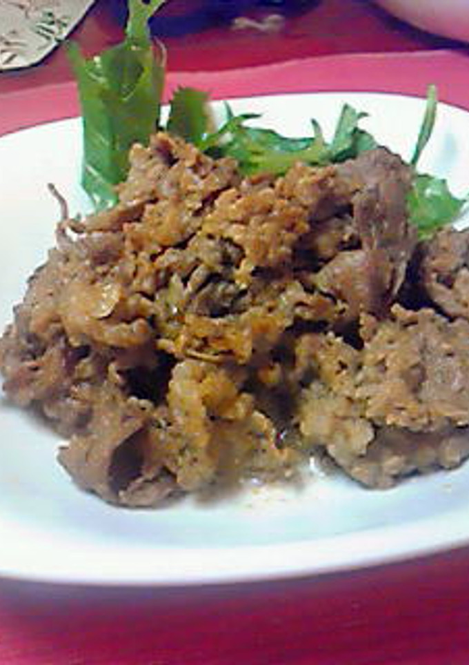 旨タレ☆牛肉のやわらか炒め-レシピのメイン写真