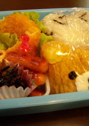 キャラ弁♪いなリラックマ☆-レシピのメイン写真