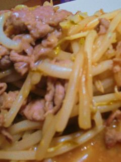 ご飯がすすむ♪こっくり味噌もやし炒め★-レシピのメイン写真