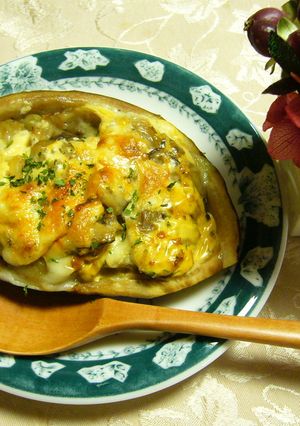 とろっと美味しい米茄子グラタン-レシピのメイン写真