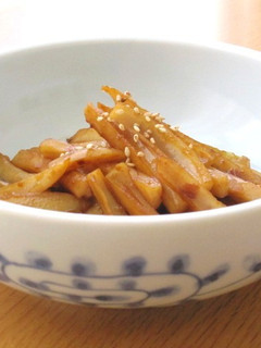 ∮ にんにく味噌✰彡レンコンきんぴら ∮-レシピのメイン写真