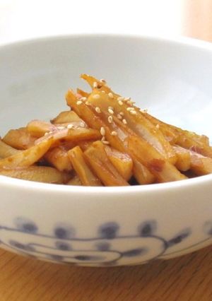 ∮ にんにく味噌✰彡レンコンきんぴら ∮-レシピのメイン写真