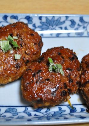 簡単♪豚つくね~照り焼き風~-レシピのメイン写真