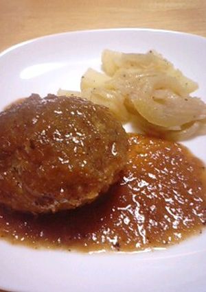 ふわふわ☆おろし煮込みハンバーグ-レシピのメイン写真