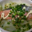 レンジで4分☆鮭のホイル焼き風に