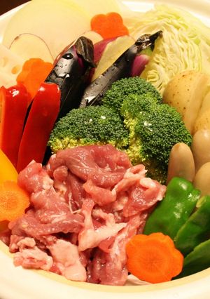 土鍋で蒸し野菜☆3種類のタレ☆-レシピのメイン写真