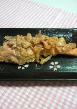 *鮭の味噌マヨ*-レシピのメイン写真