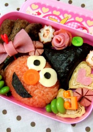 ✿キャラ弁✿エルモのハロウィン弁当✿-レシピのメイン写真
