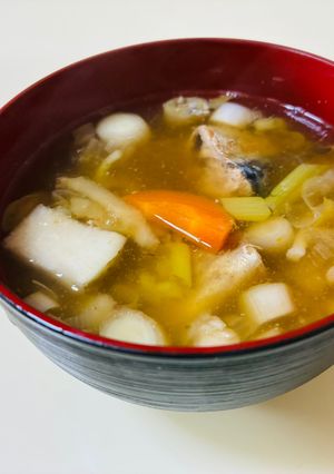 しじみ出汁×サバ缶　あったかスープ-レシピのメイン写真