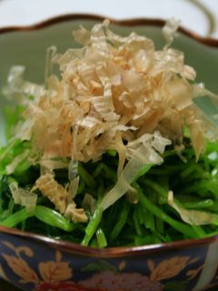三つ葉のおひたし-レシピのメイン写真