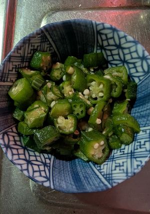簡単★オクラのガーリックバター醤油炒め-レシピのメイン写真