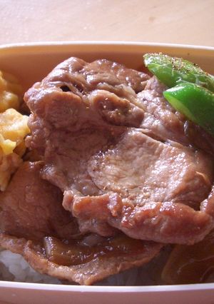 豚ドンお弁当バージョン-レシピのメイン写真