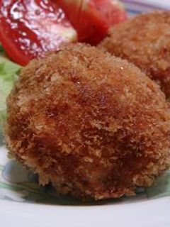 ＊オイマヨ風味の椎茸肉詰めフライ＊-レシピのメイン写真