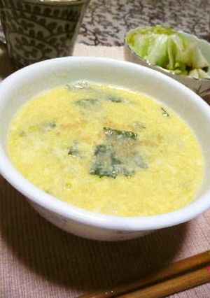 レンジで 卵雑炊-レシピのメイン写真