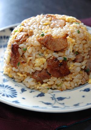 豚の生姜焼きで簡単チャーハン-レシピのメイン写真
