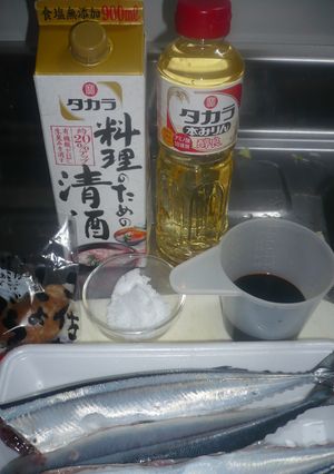 簡単☆骨まで食べる! さんまの生姜煮-レシピのメイン写真